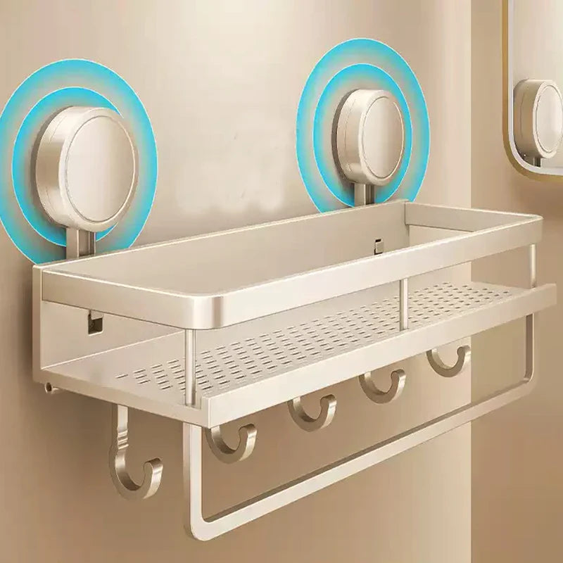 Etagère Murale Design Moderne avec Crochets