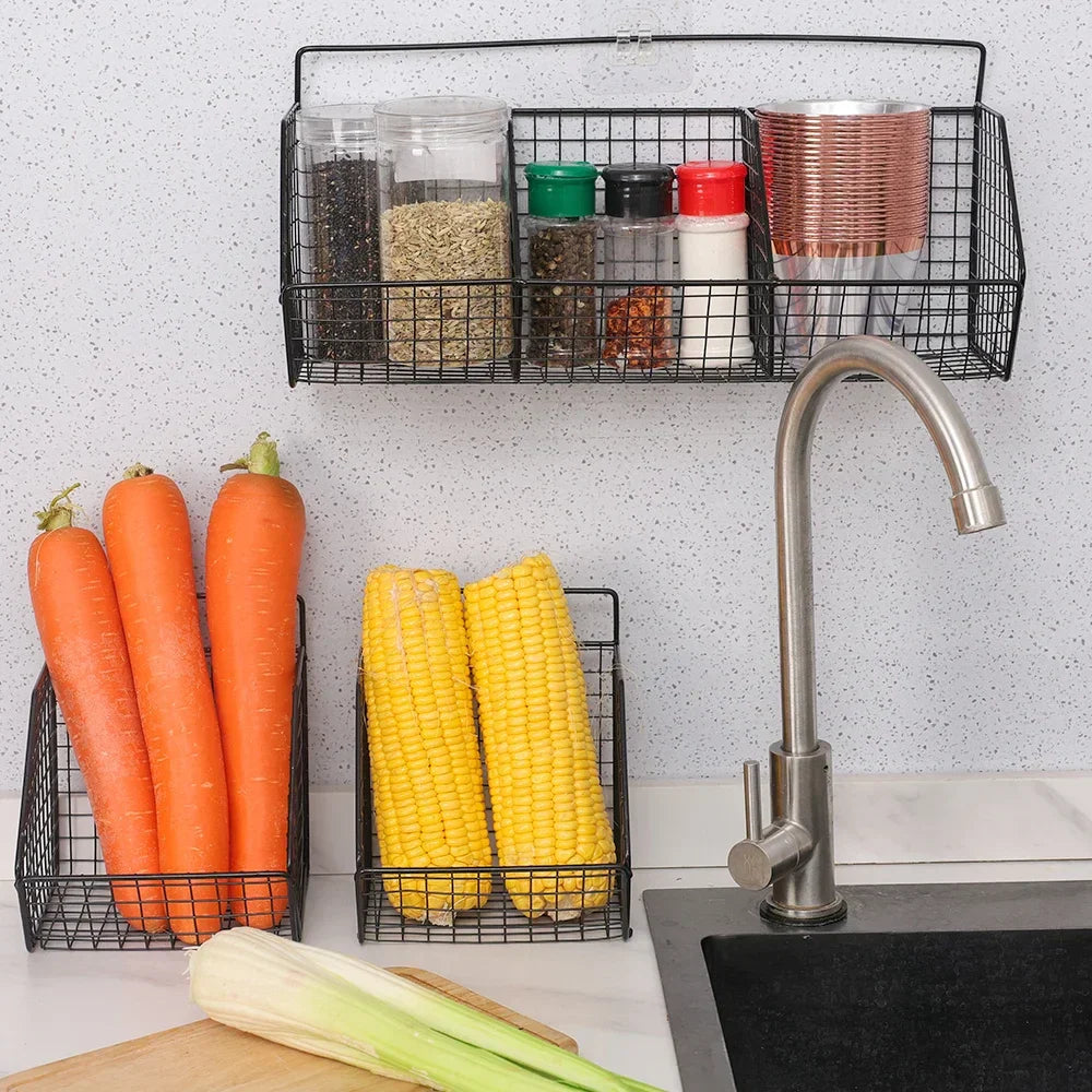 Etagère Murale Noire Cuisine