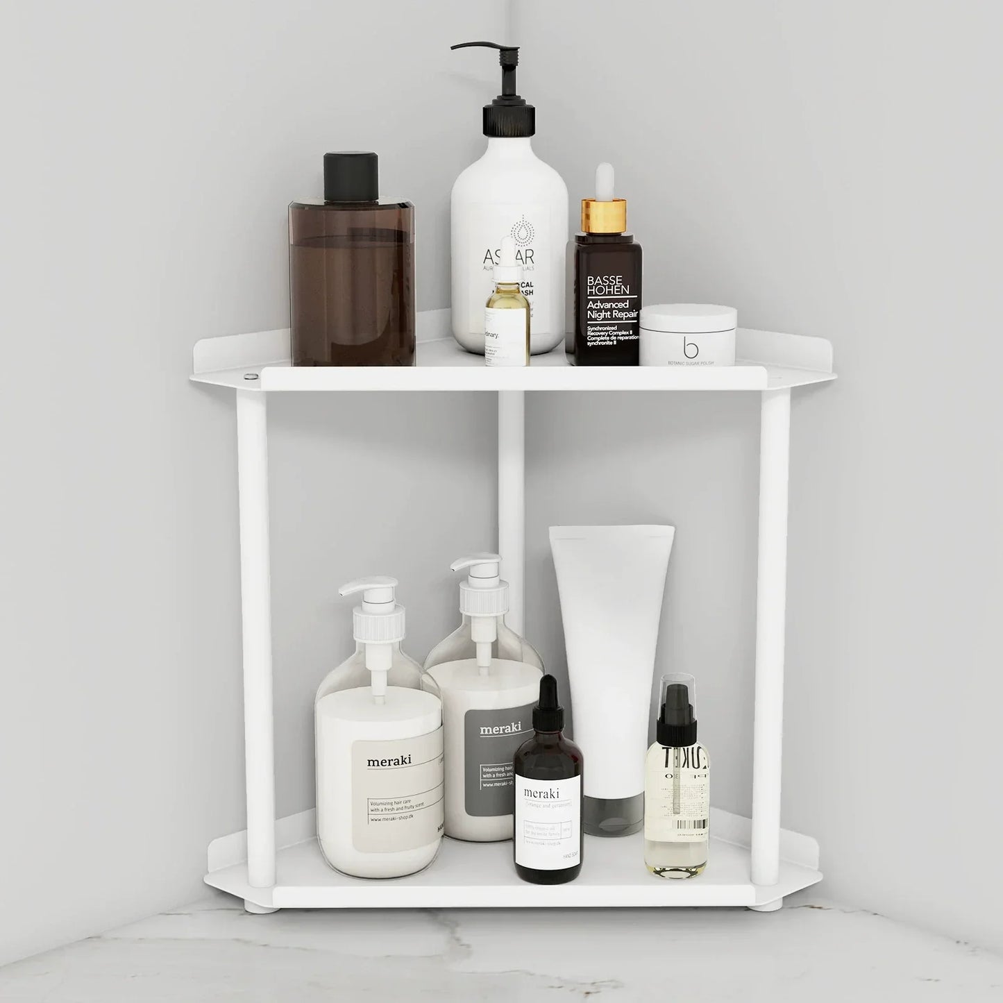 Etagère d'Angle Salle de Bain
