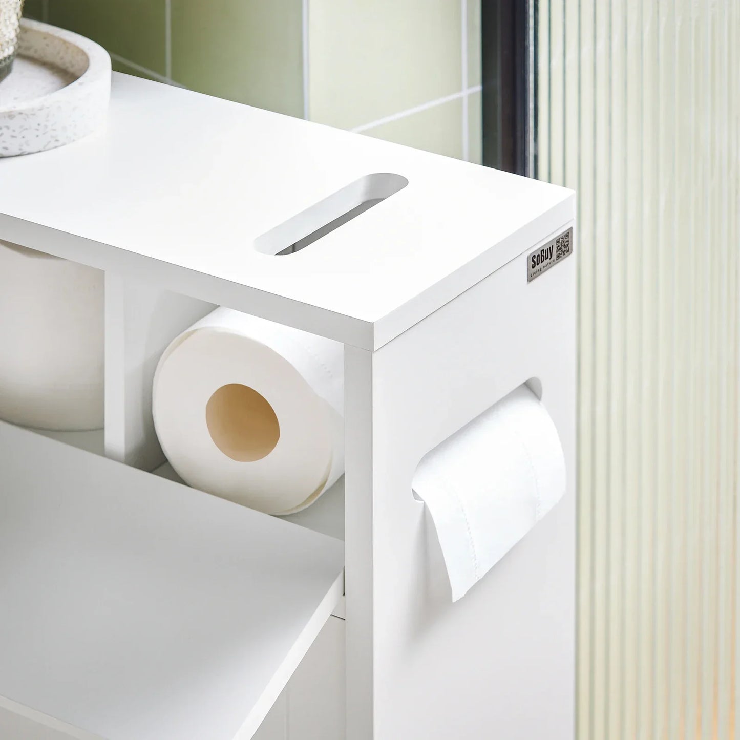 Meuble de Rangement pour WC