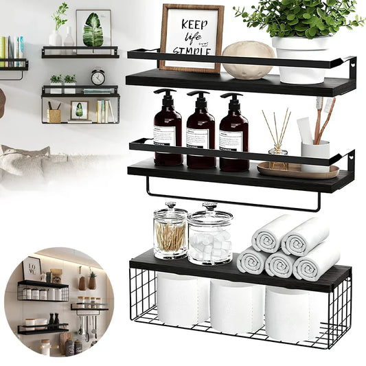 Etagère murale flottante (Lot de 3)