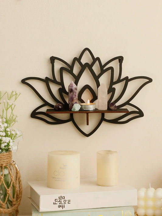 Etagère Décorative Murale Lotus