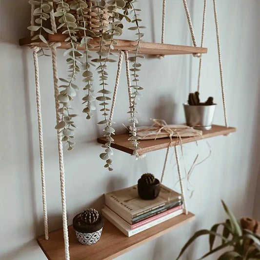 Etagère Suspendue | Corde en Coton
